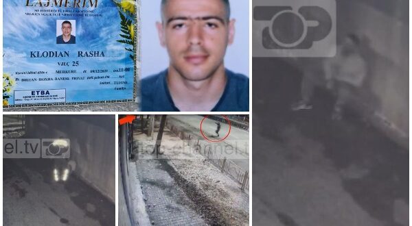 Pamjet filmike të momentit ku polici ka ekzekutuar Klodian Rasha 