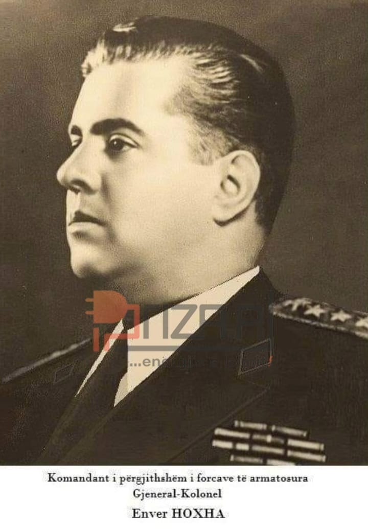 2. Enver Hoxha, kryeministër i Shqipërisë, 1947.