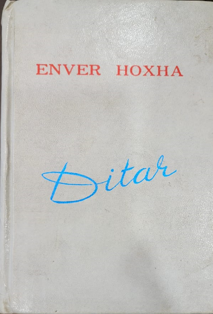 Foto 4: Pjesë nga ditari i Enver Hoxhës në të cilin bën fjalë për vizitën e Zhukov në Shqipëri.